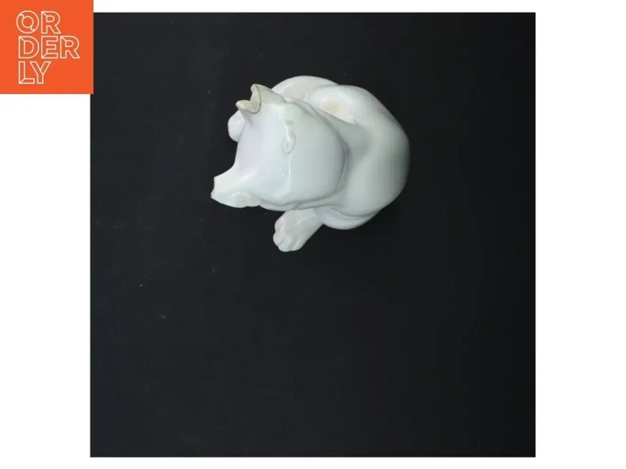 Billede 3 - Porcelænsfigur af kat fra Royal Copenhagen (str. 18x10 cm)