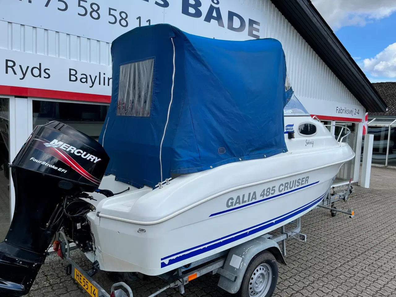 Billede 10 - 485 Cruiser med 60 hk Mercury-EFI 4 takt