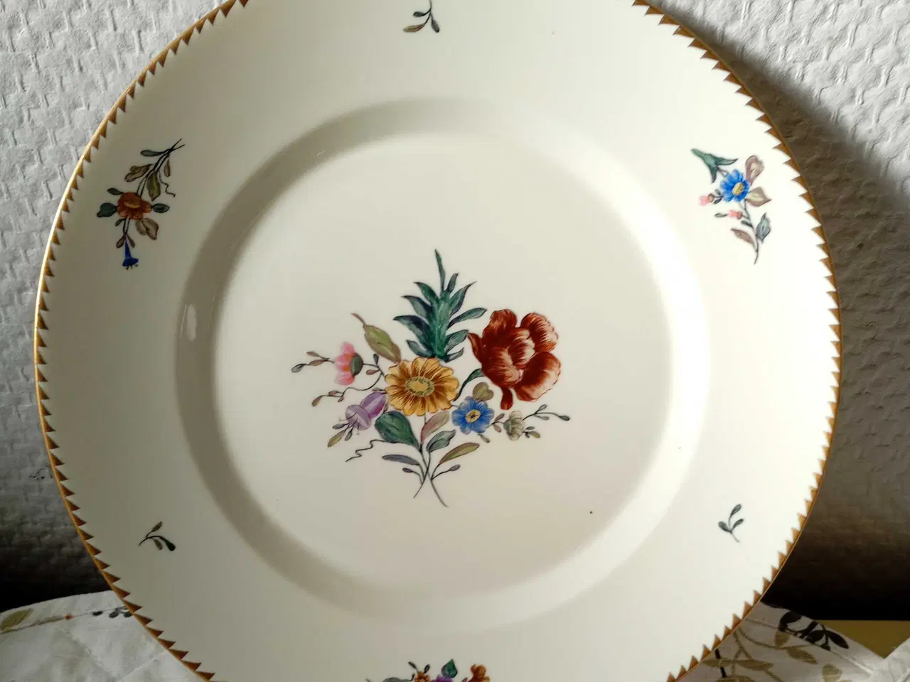 Billede 5 - 12 spise tallerkner fra Royal Copenhagen