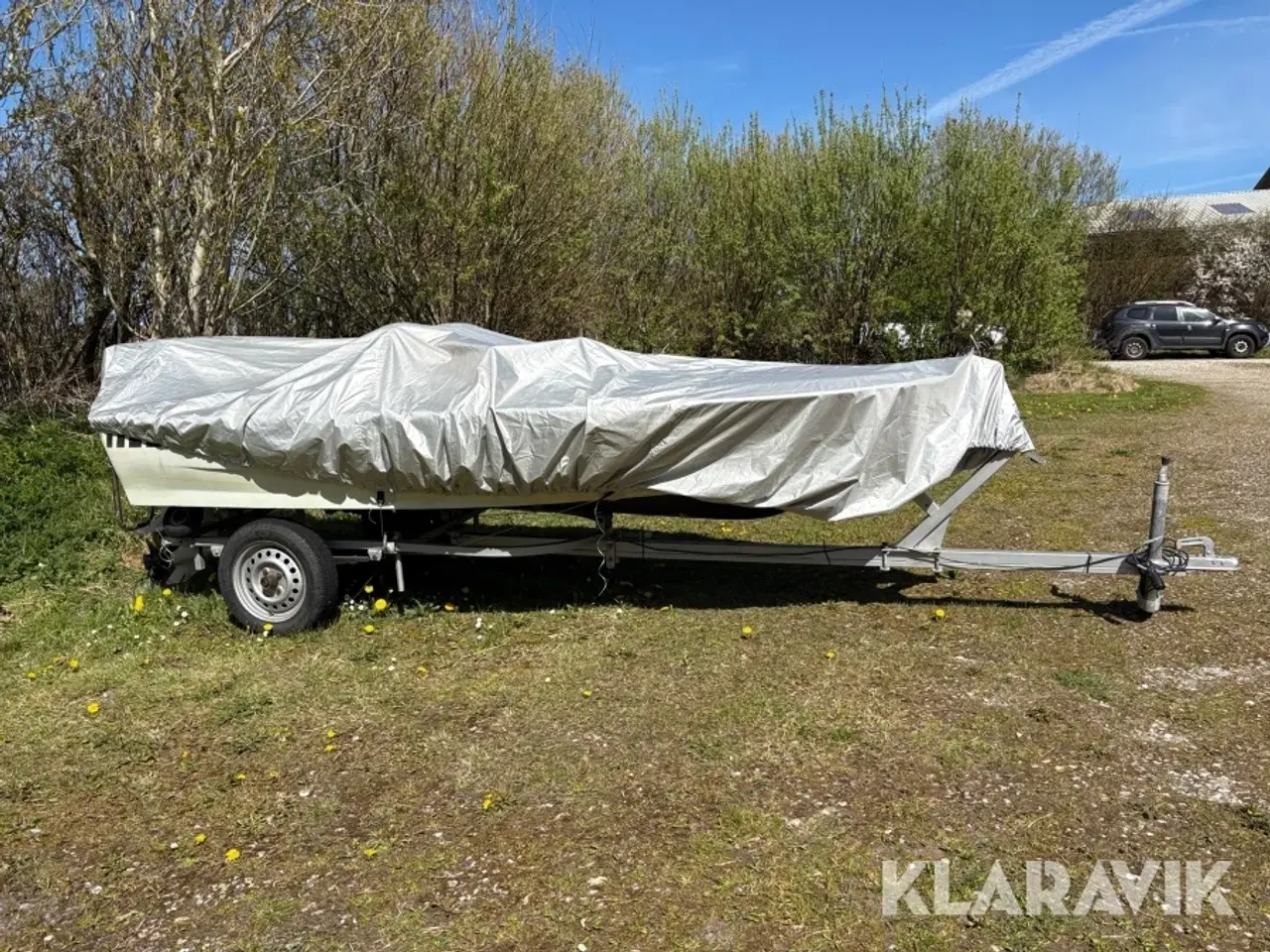 Billede 4 - Båd med ophalningstrailer med bladfjedre