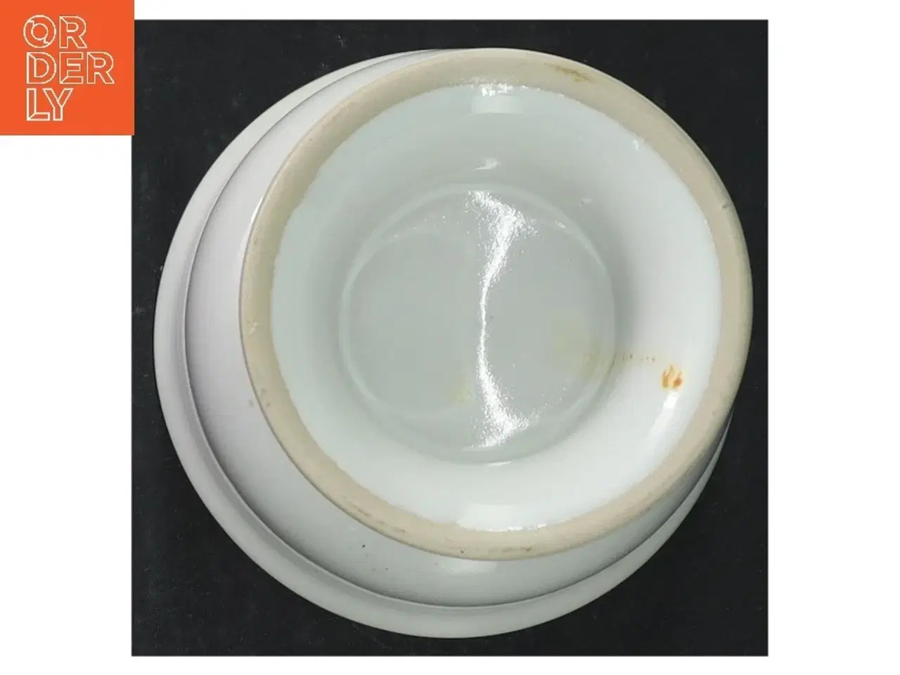 Billede 4 - Hvid keramik lysestage (str. 11 cm)