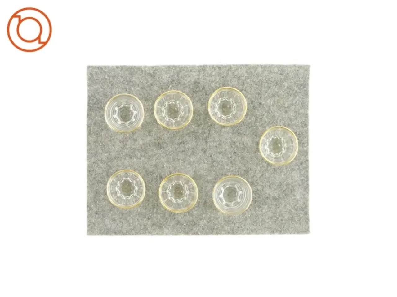 Billede 2 - Små shotsglas 7 styk  (str. HØ: 4x4)