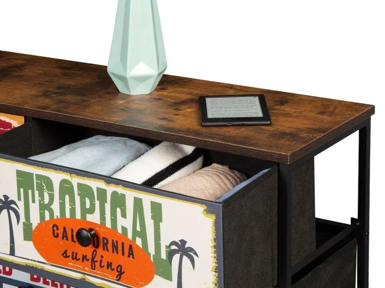 Billede 3 - Max Home kommode Vintage - 103 × 98 × 30 cm, brun