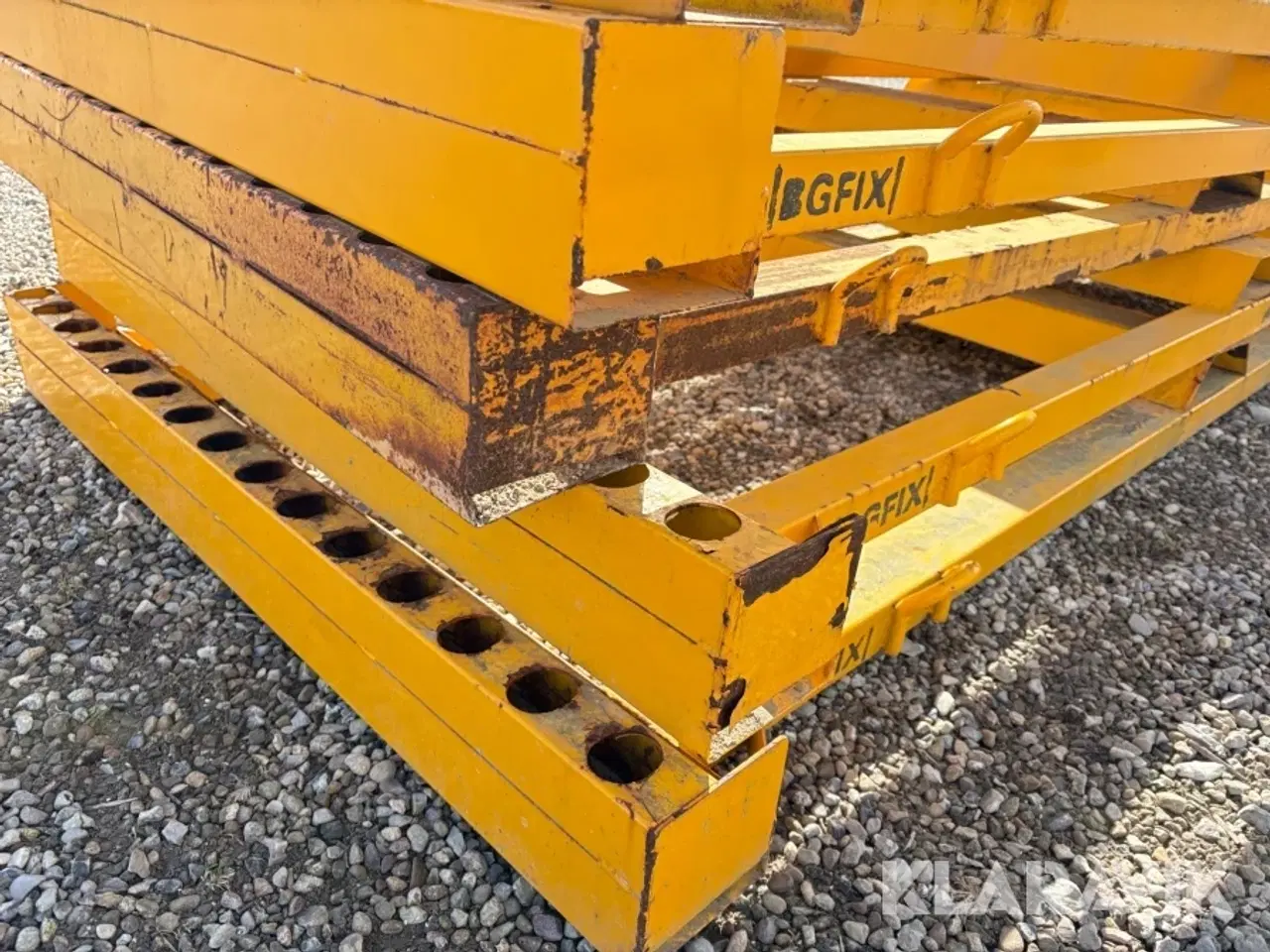 Billede 12 - Mobilhegnsstativ 6styk  incl. indgangsmoduler 6styk Bgfix