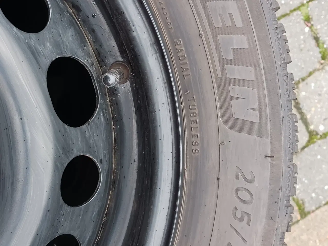 Billede 3 - 4 vinterdæk på stålfælge. Citroen C3/Peugeot 208