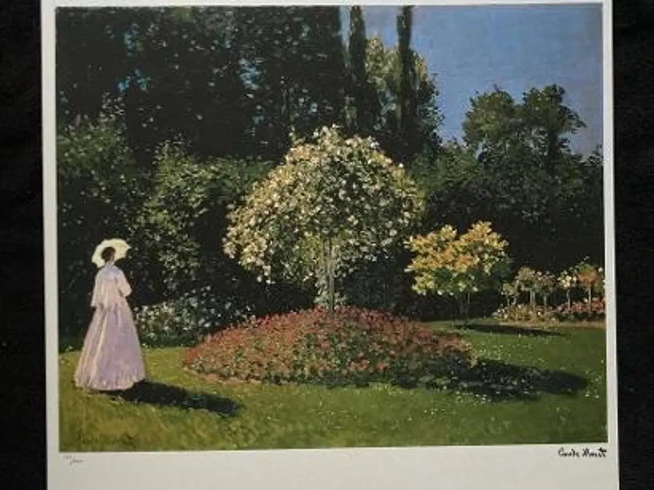Billede 2 - Litografisk kunst tryk, Claude Monet