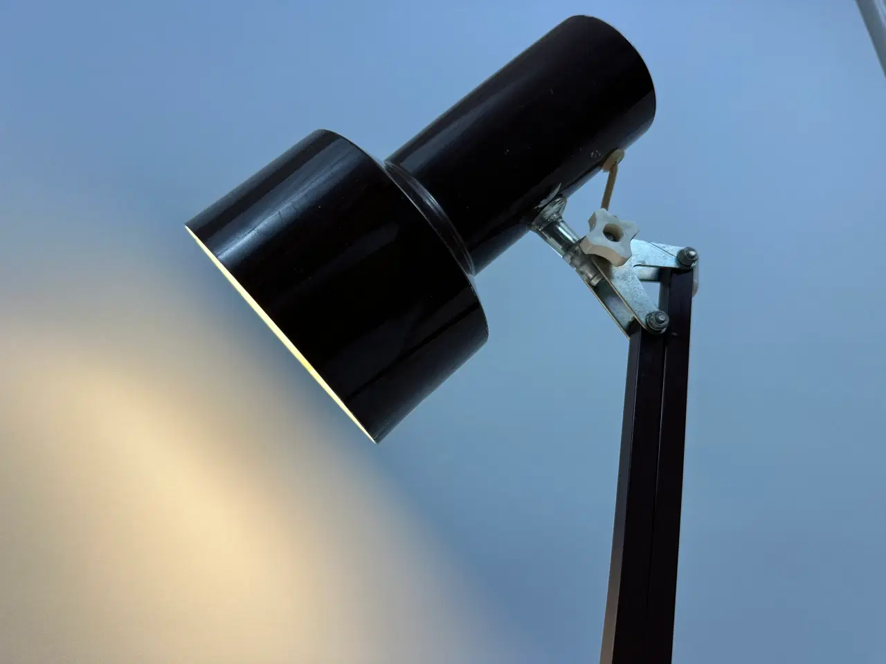 Billede 5 - Retro bordlampe (brun)
