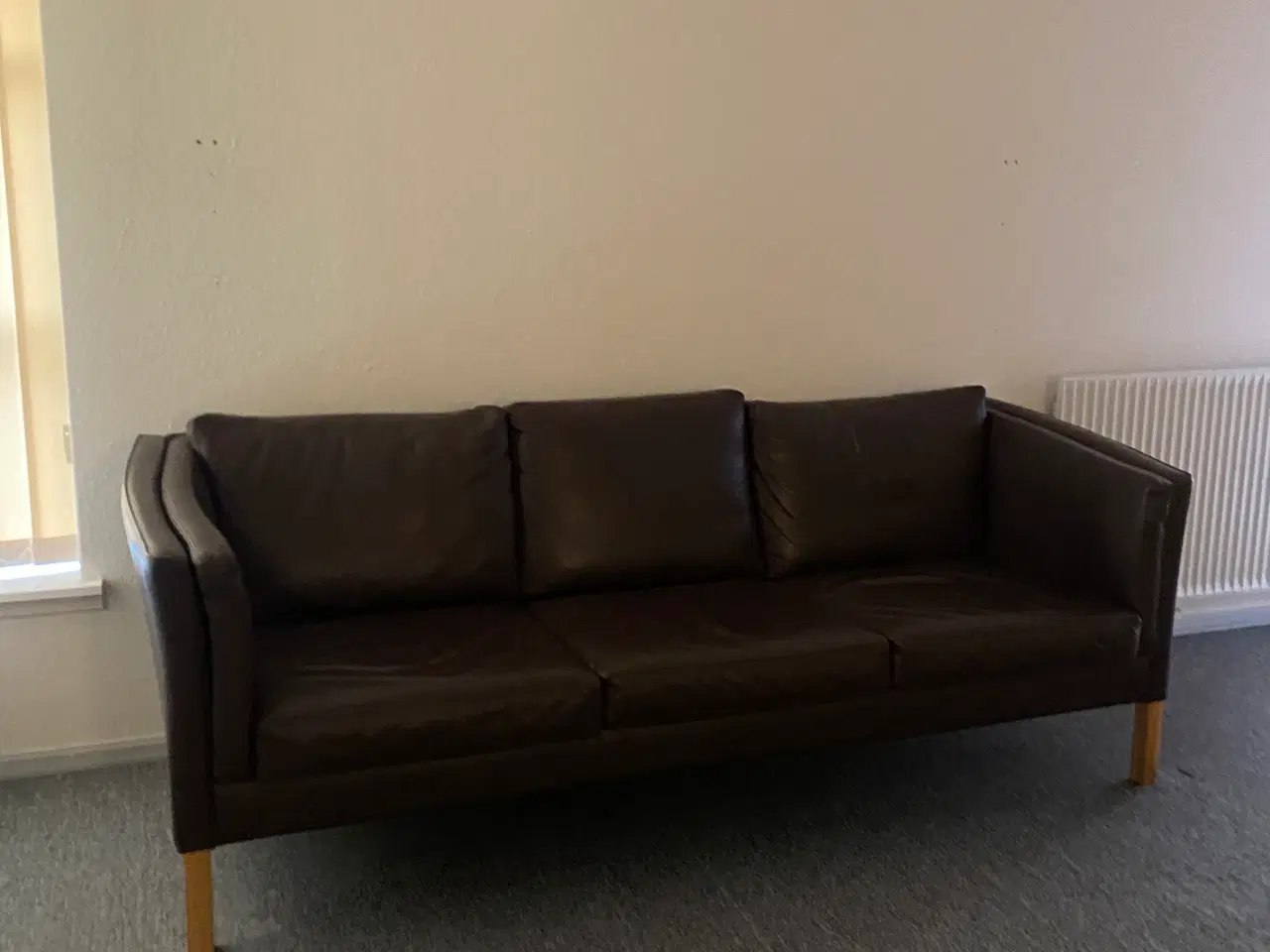 Billede 2 - Læder Sofa  