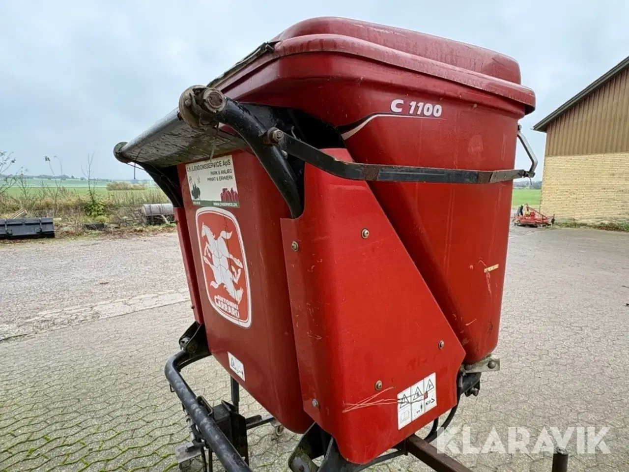 Billede 10 - Klippebord og græsopsamler Carraro C1100