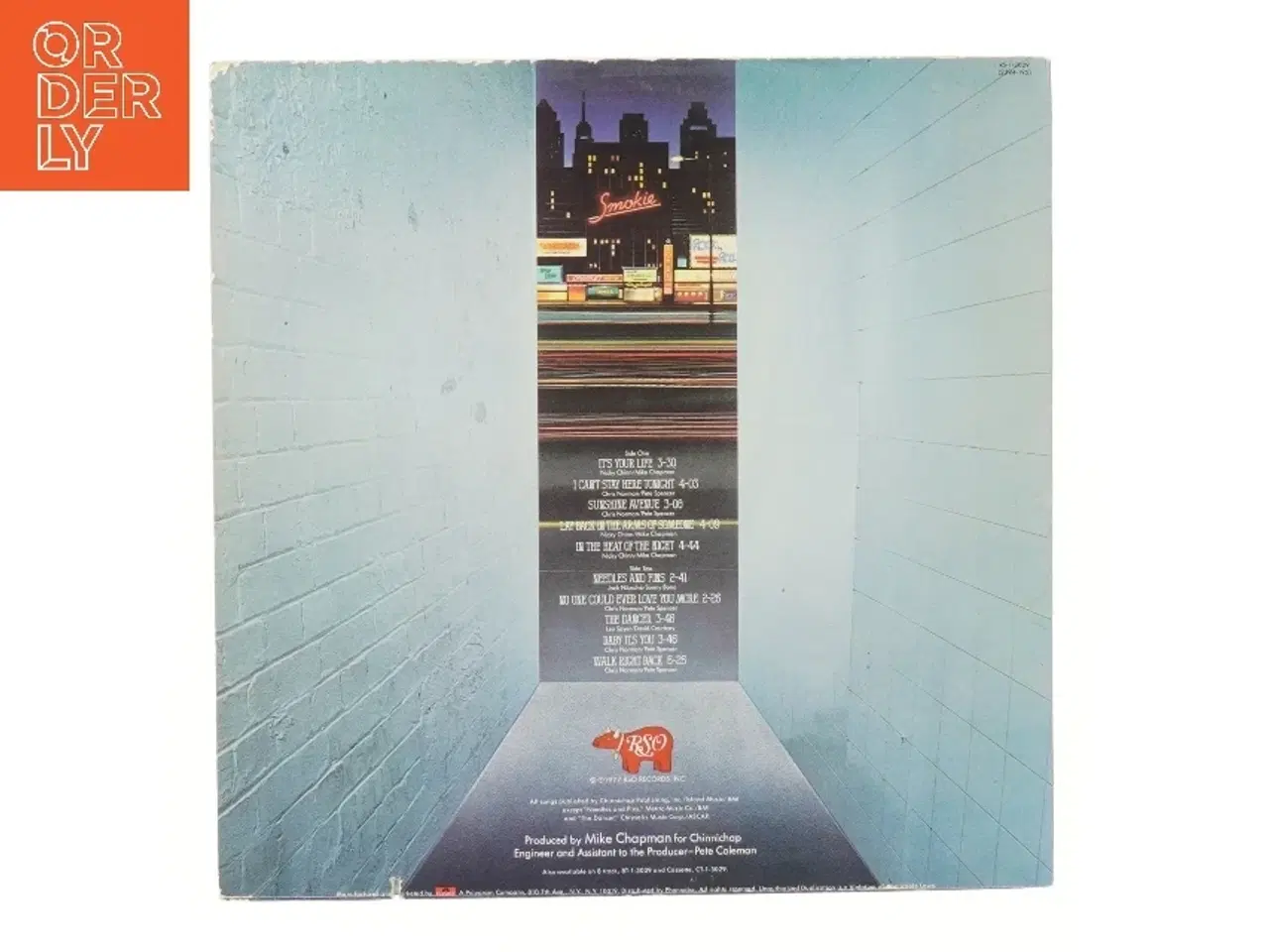 Billede 2 - Smokie LP - Bright Lights & Back Alleys fra Smokie
