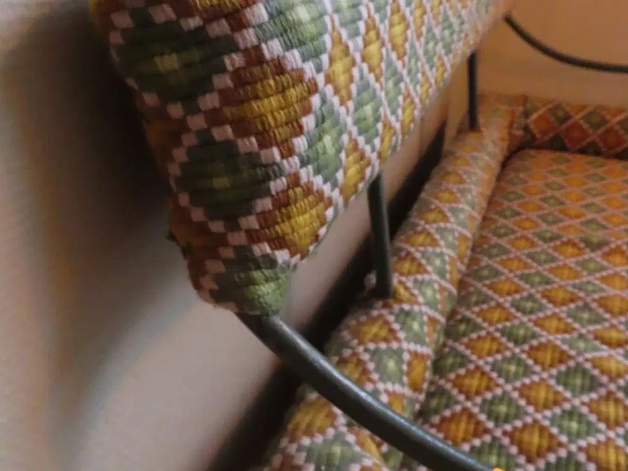 Billede 4 - Sofa i stål, træ og stof