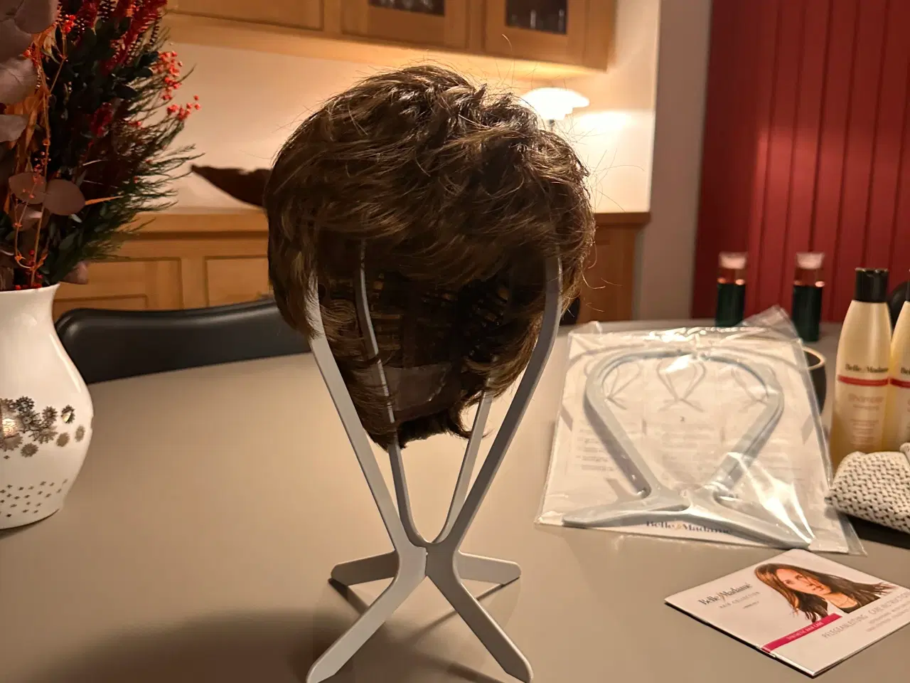 Billede 4 - Paryk - høj kvalitet fra Belle Madame