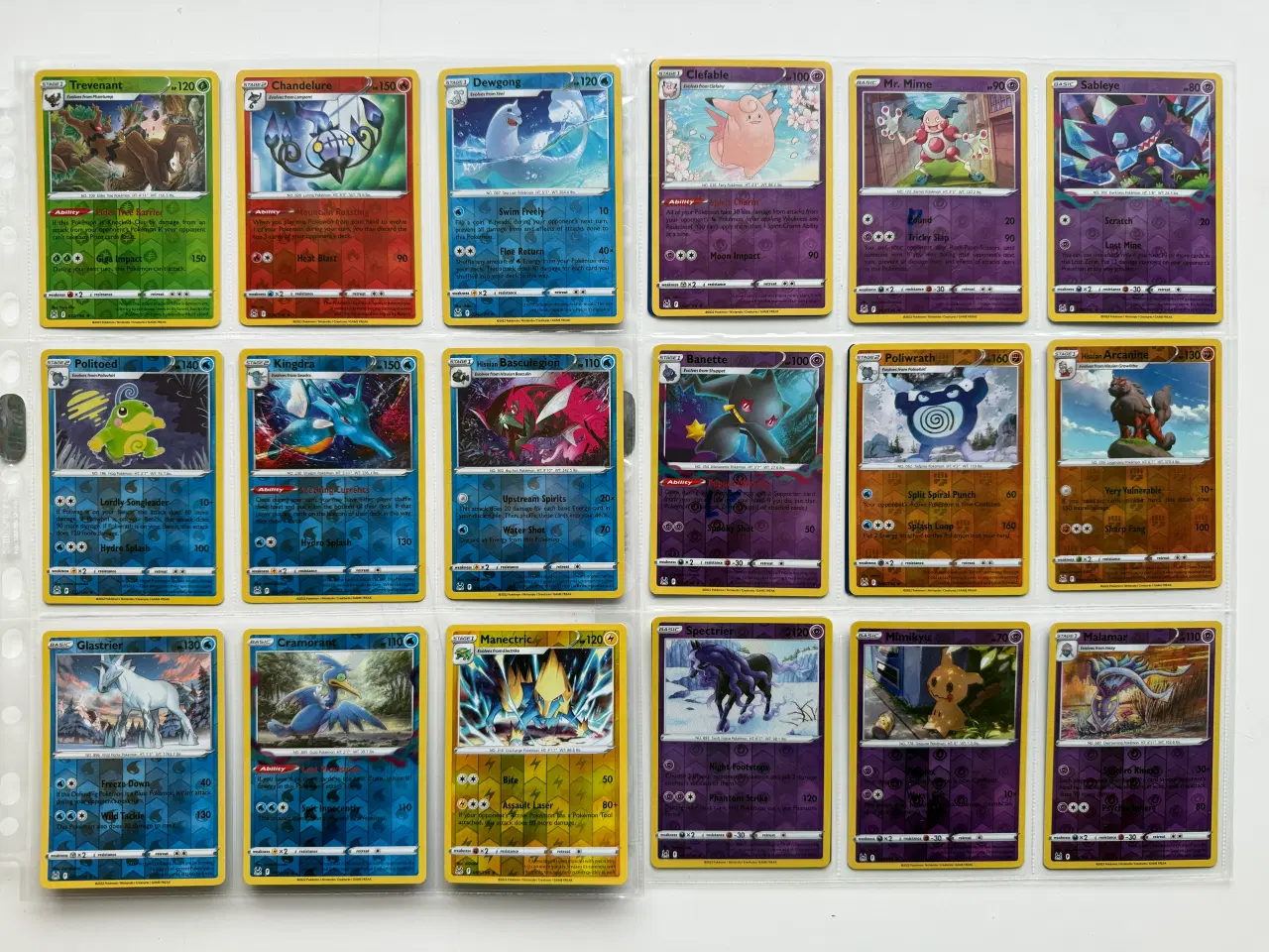 Billede 7 - Reverse (Glimmer) Pokémon kort