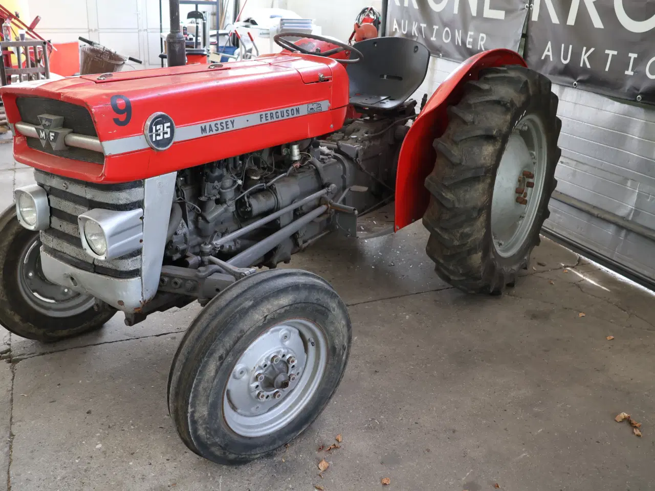 Billede 7 - Massey Ferguson 135. 4 cyl benzin årg 1965