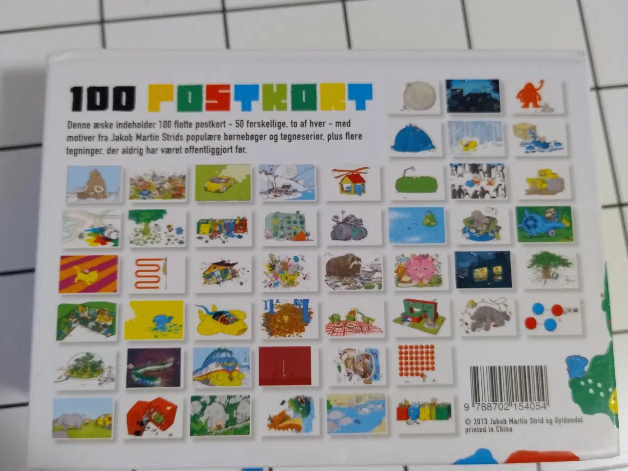 Billede 2 - Strid 100 Postkort Af Jakob Martin Strid