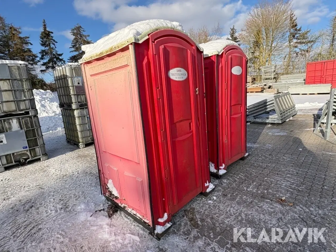 Billede 2 - Toiletkabiner 2 styk