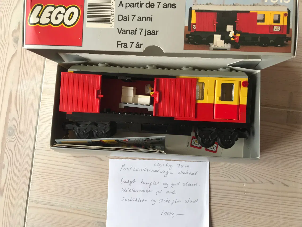 Billede 2 - Legotog 7819