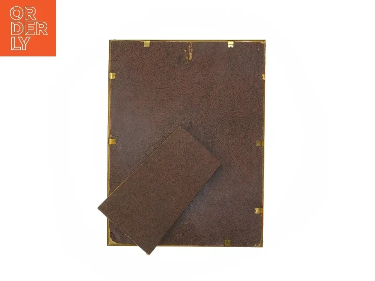 Billede 4 - Guldbelagt billedramme (str. 24,5x18 cm)