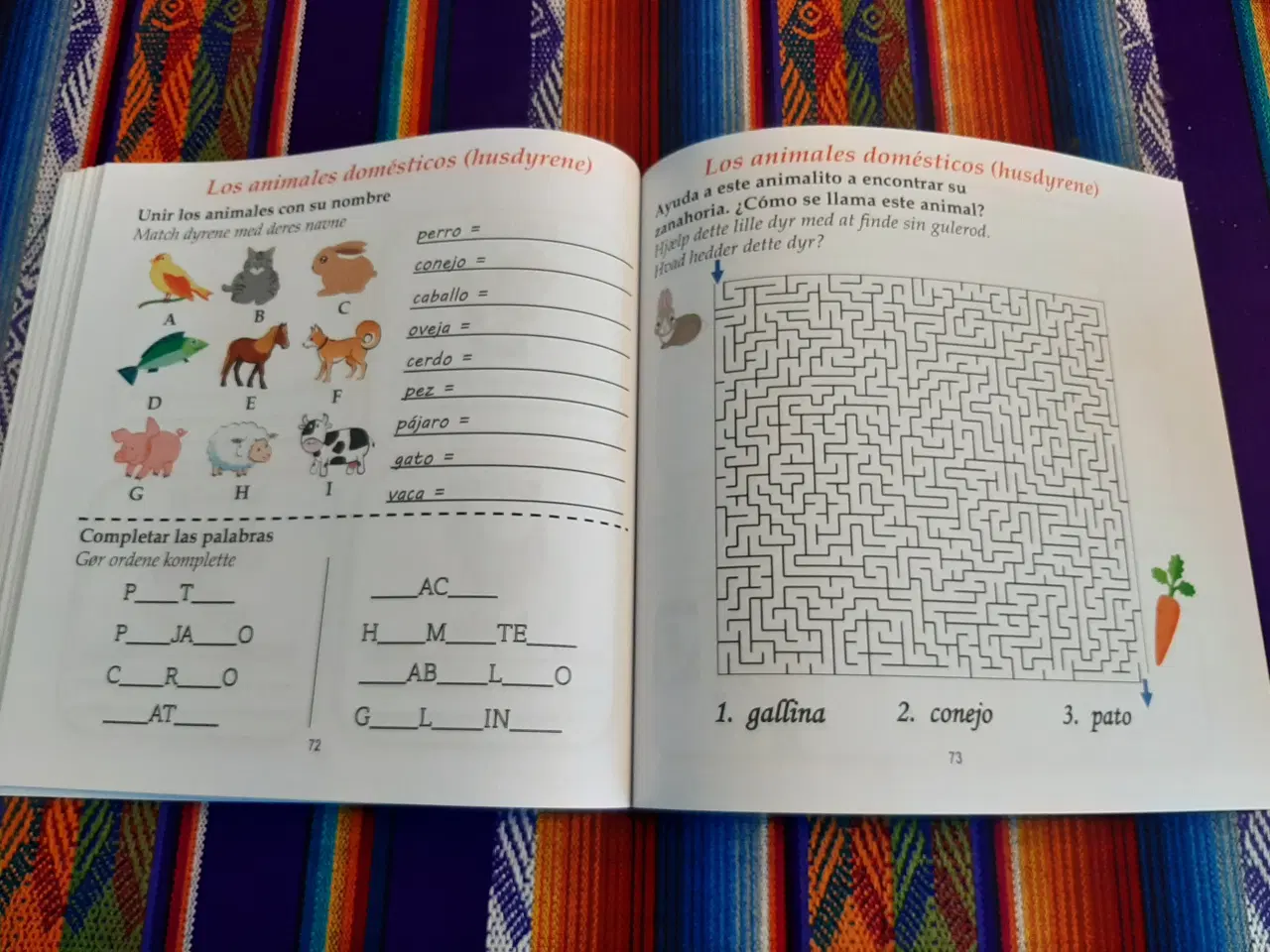 Billede 6 - Bog: Spansk til danske børn