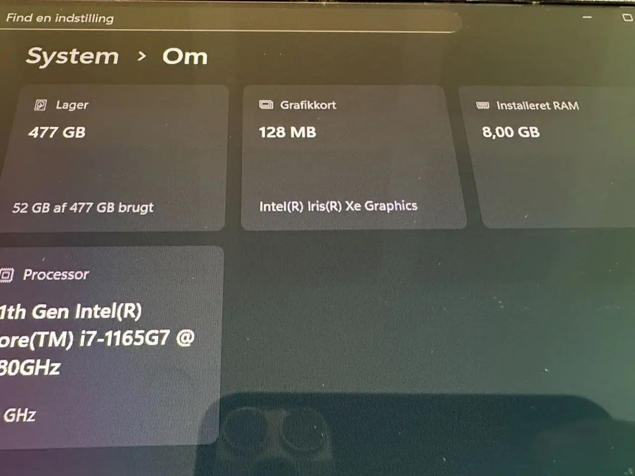 Billede 5 - Asus vivabook oled 15,6” i7 core