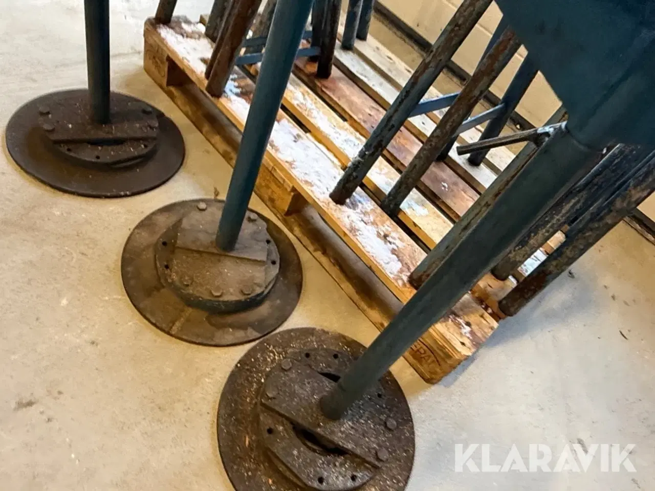 Billede 5 - Rotering bukke & nomal bukke jern