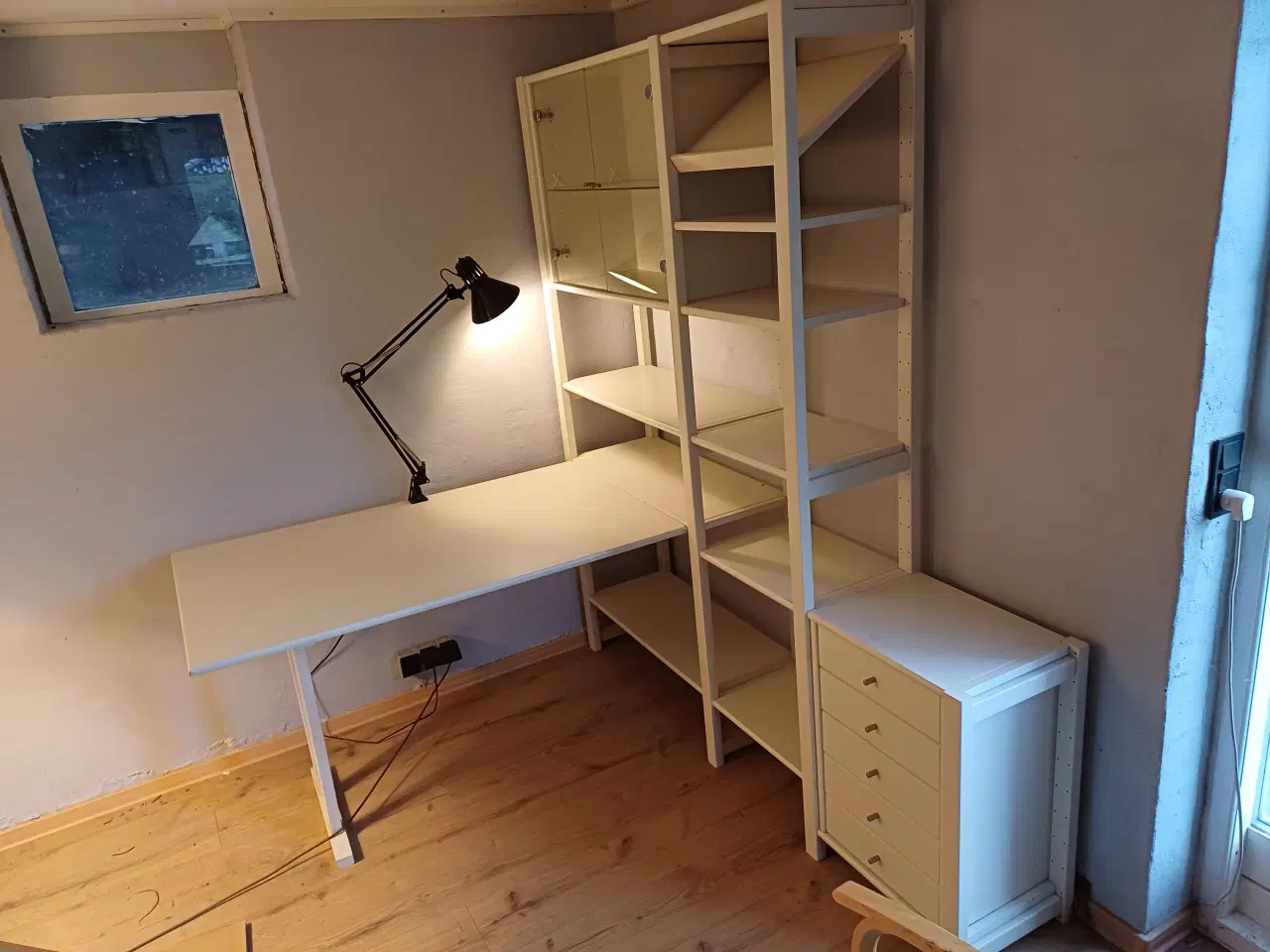 Billede 2 - Stigereol, hvid lakeret (ikke ABC)