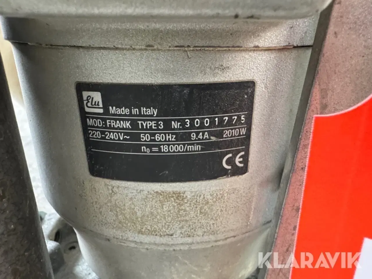 Billede 6 - Slibemaskin Frank URS 15