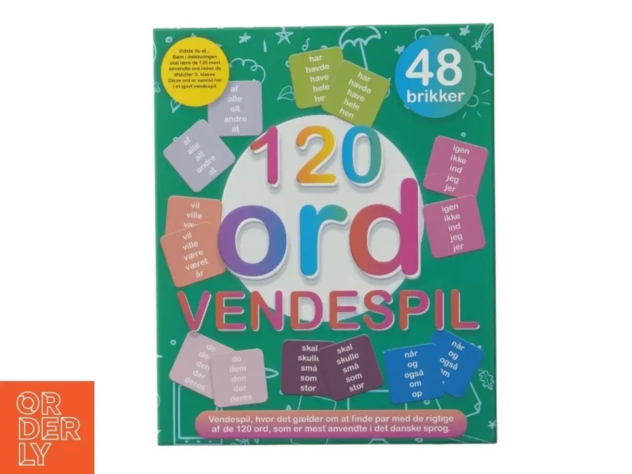 Billede 1 - 120 ord vendespil fra 1 Play (str. 48 brikker)