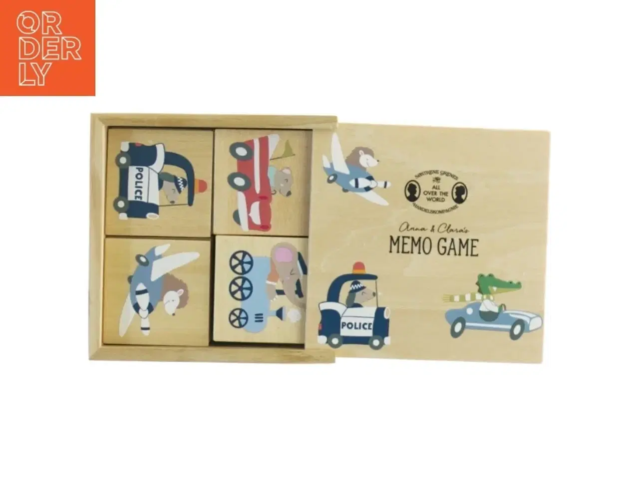 Billede 2 - Vendespil i træ (str. 11 x 11 cm)