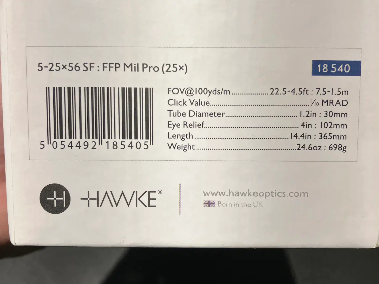 Billede 7 - Hawke 5-25x56 SF FFP