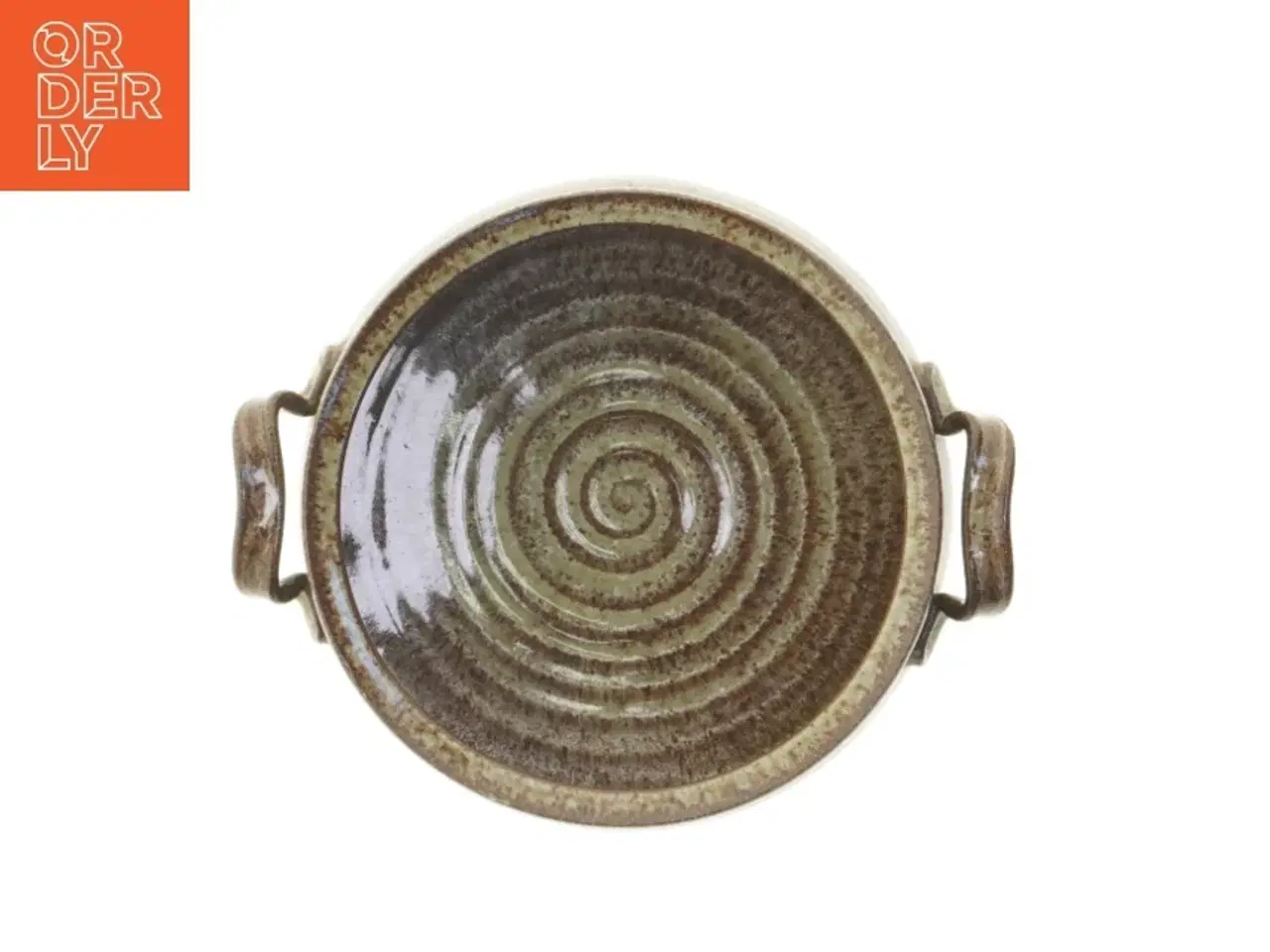 Billede 3 - Keramisk fad med to håndtag (str. Ø 23 cm)