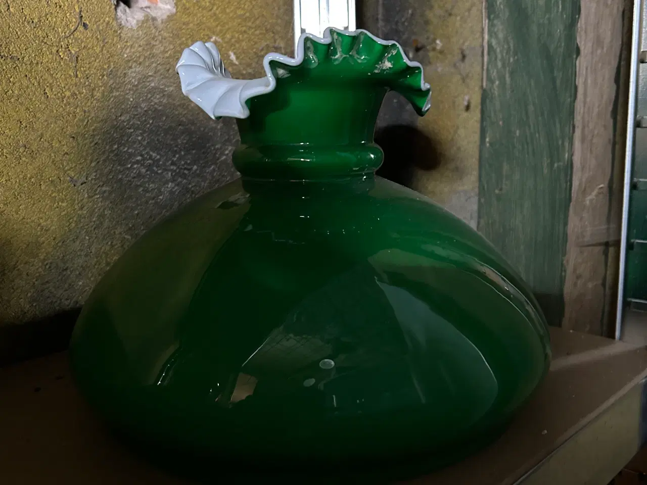 Billede 6 - Antik lampe og skærme og olie rør