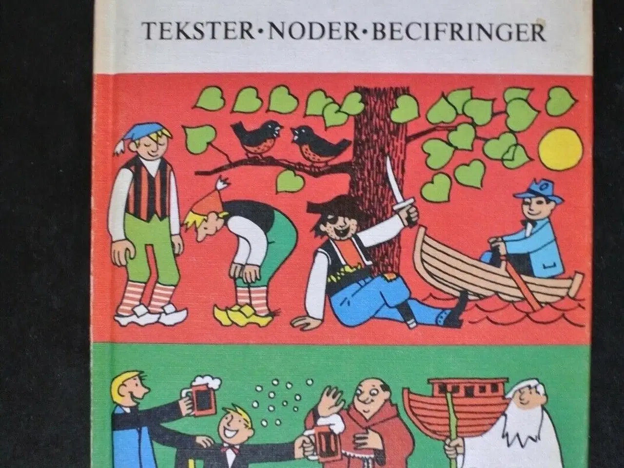 Billede 1 - lystige viser 2 - tekster noder becifringer, red. 