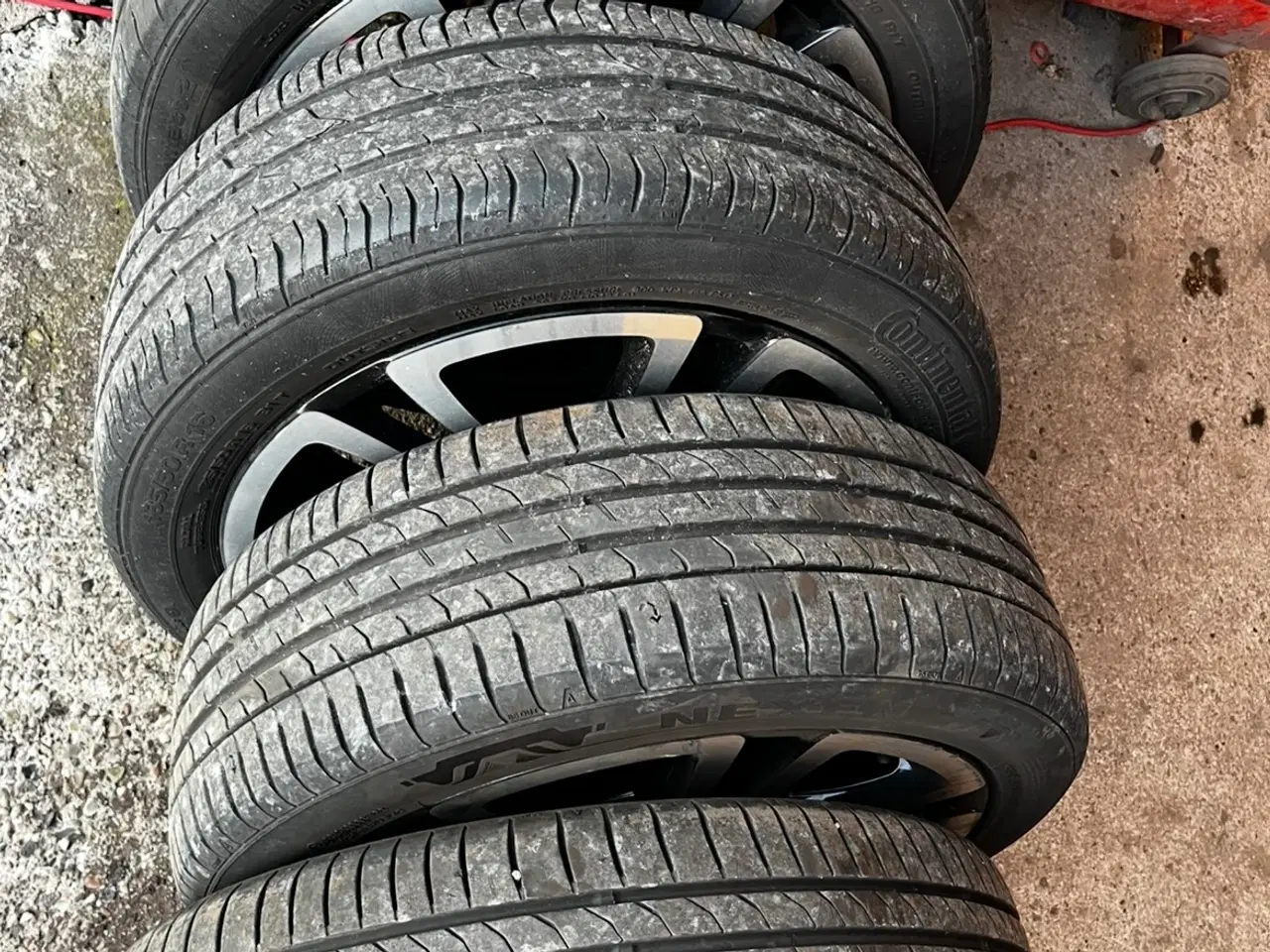 Billede 3 - VW up! Triangle 16" originale alufælge 185/50 R16.