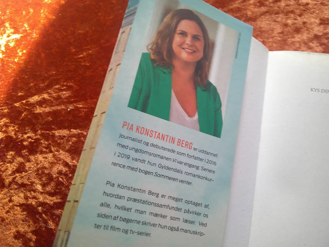 Billede 2 - Kys din kæreste på rejsen, Pia Konstantin Berg