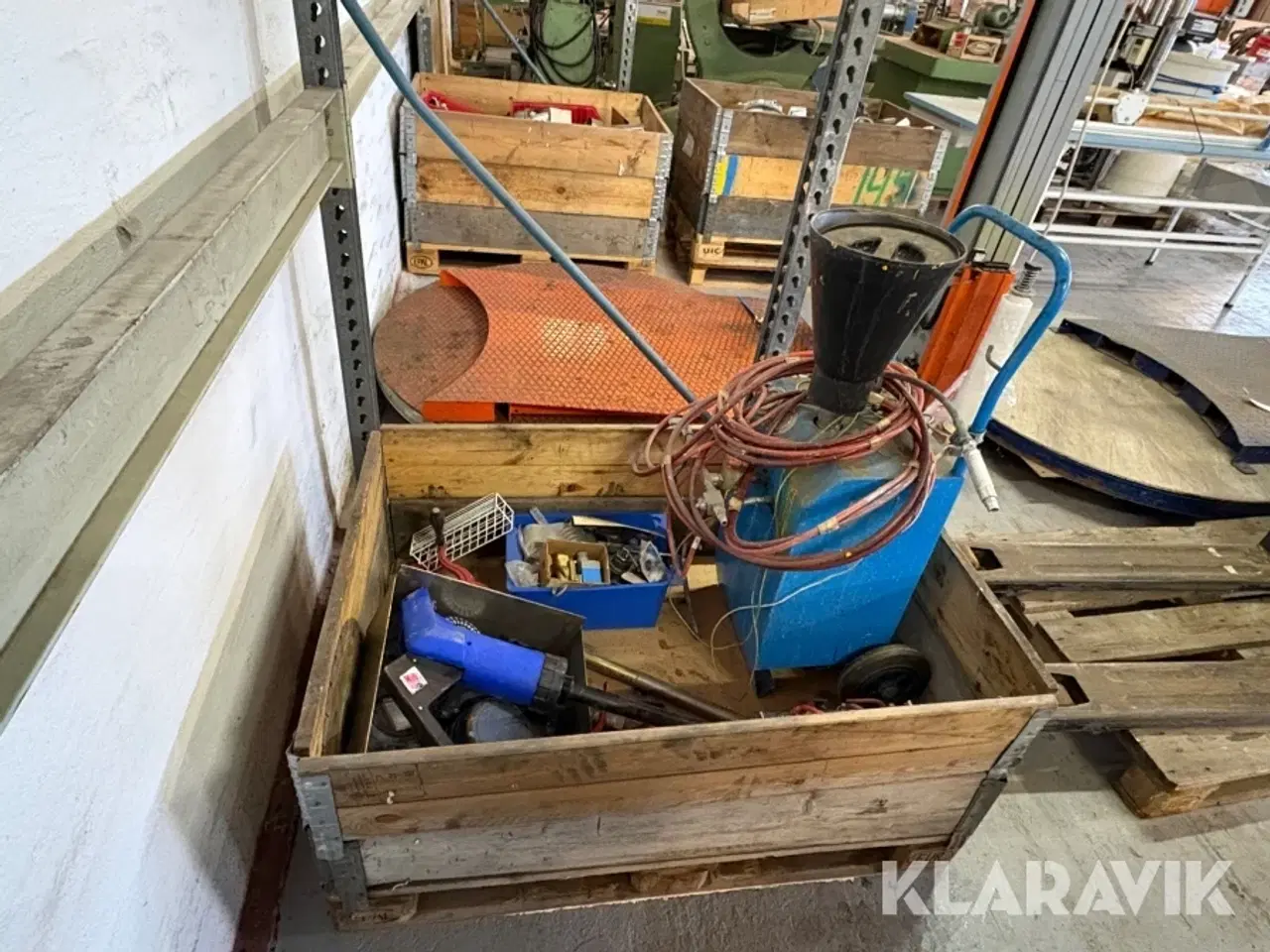 Billede 2 - Samlet lot - malersprøjte, vvsudstyr mm