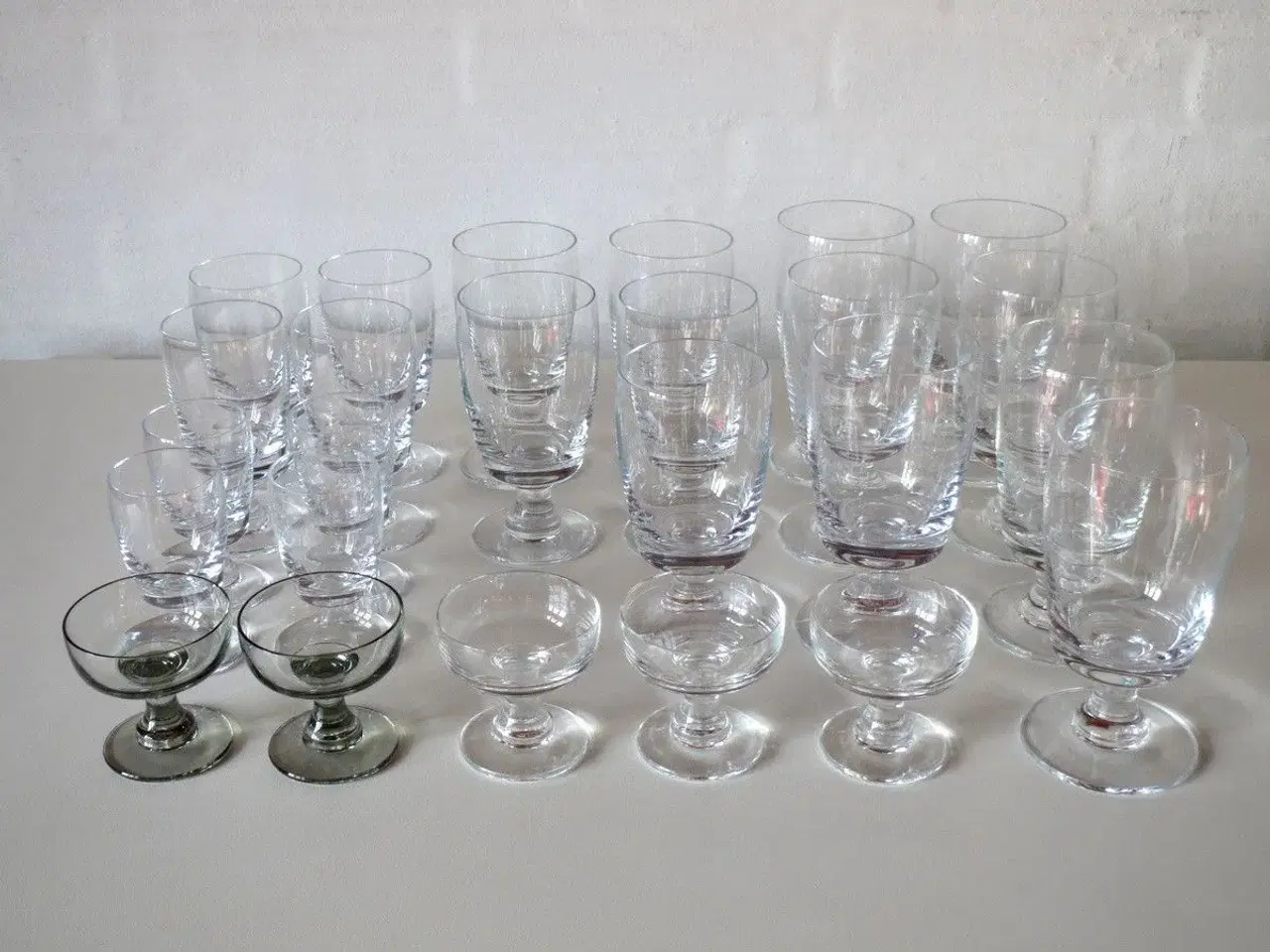 Billede 1 - Almue glas, Holmegaard