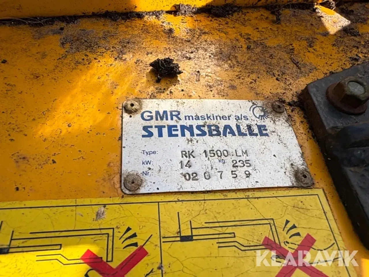 Billede 5 - Græsslåmaskine Stensballe RK1500LM