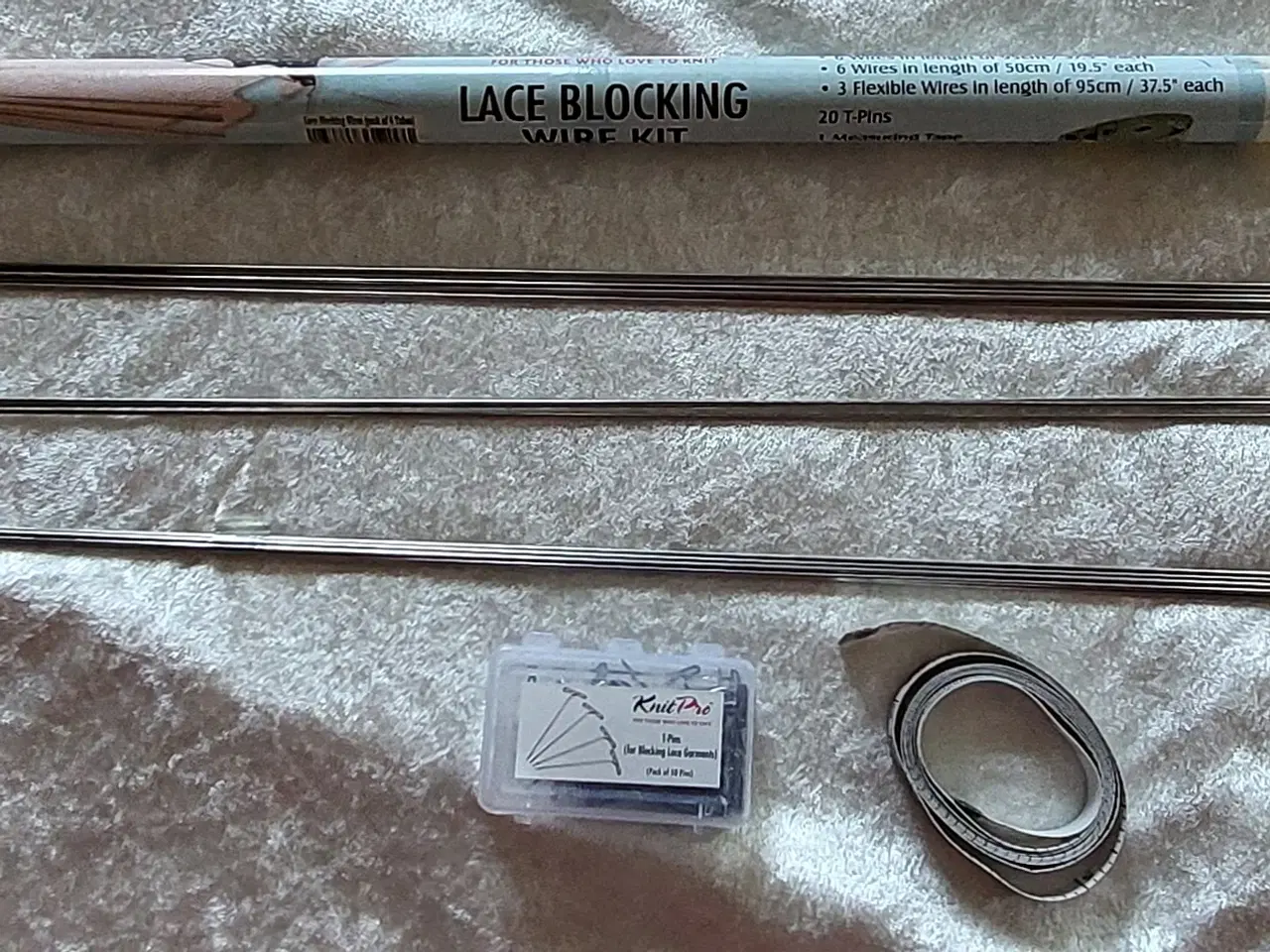 Billede 1 - Lace blocking  wire kit