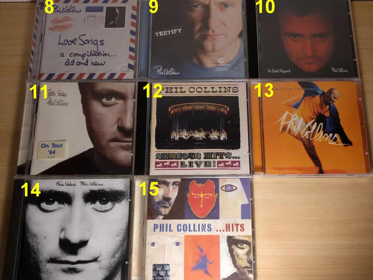 Billede 2 - Genesis / Phil Collins : 16 Titler