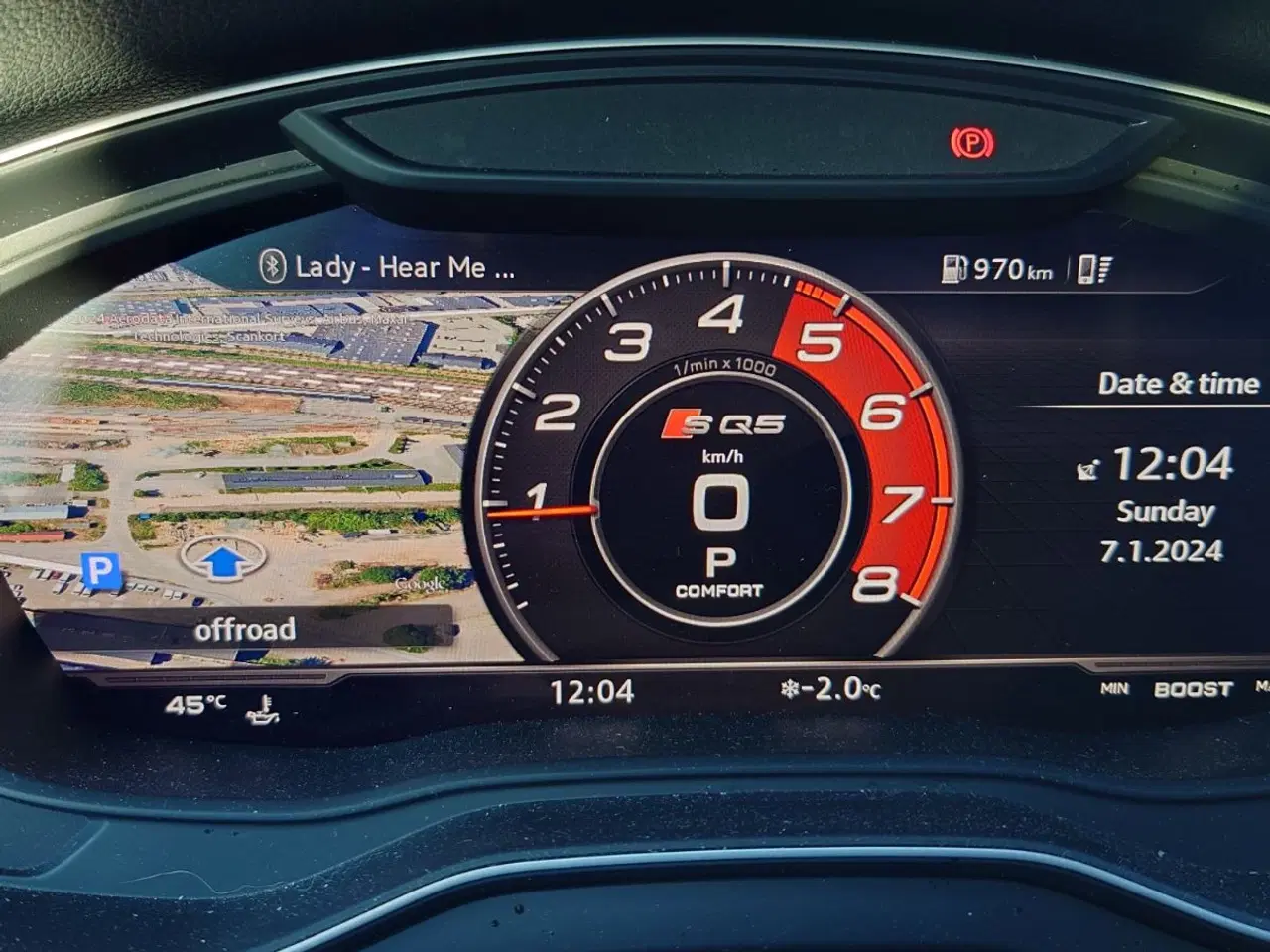 Billede 7 - Audi MIB2 24/25 kort + Carplay / Android Auto 