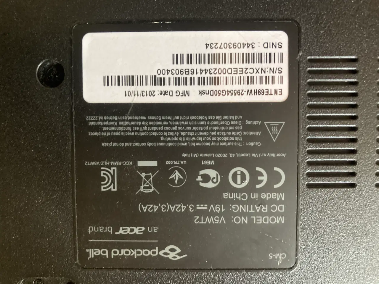 Billede 8 - Bærbar Packard Bell 15,6"
