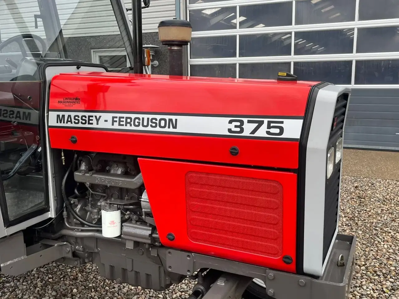 Billede 18 - Massey Ferguson 375 DEN ER SOM NY! Hi-Line model med fyldt servicebog og time garanti på.