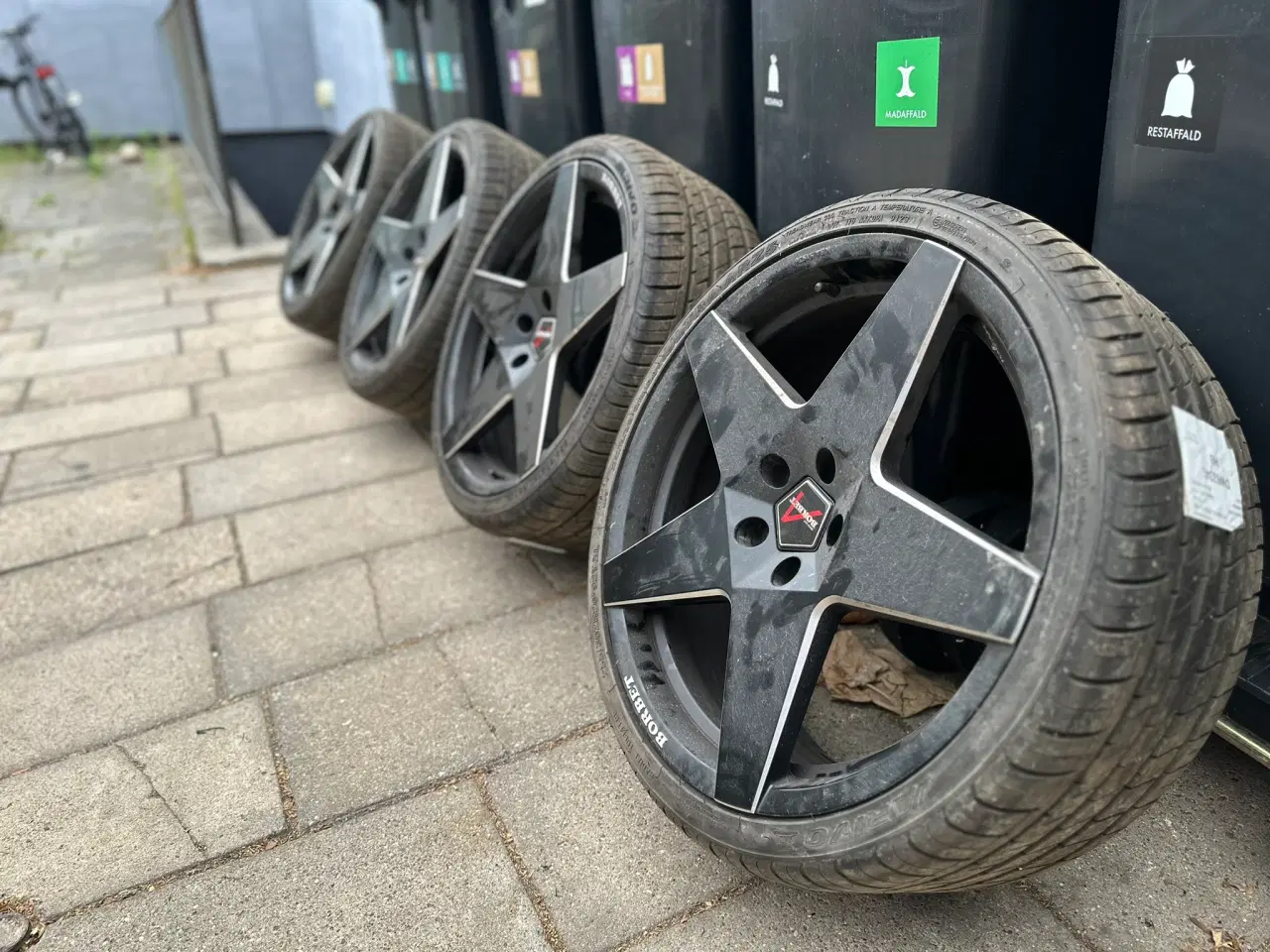 Billede 2 - 20" Borbet A med næsten nye sommerdæk