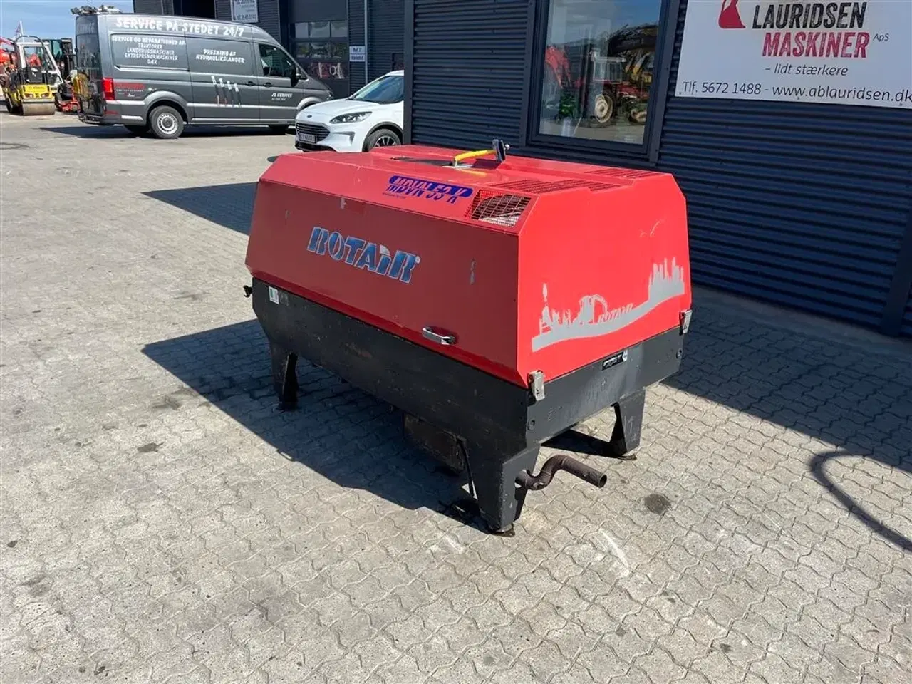 Billede 2 - - - - Rotair Mdvn53 ke mobilkompressor
