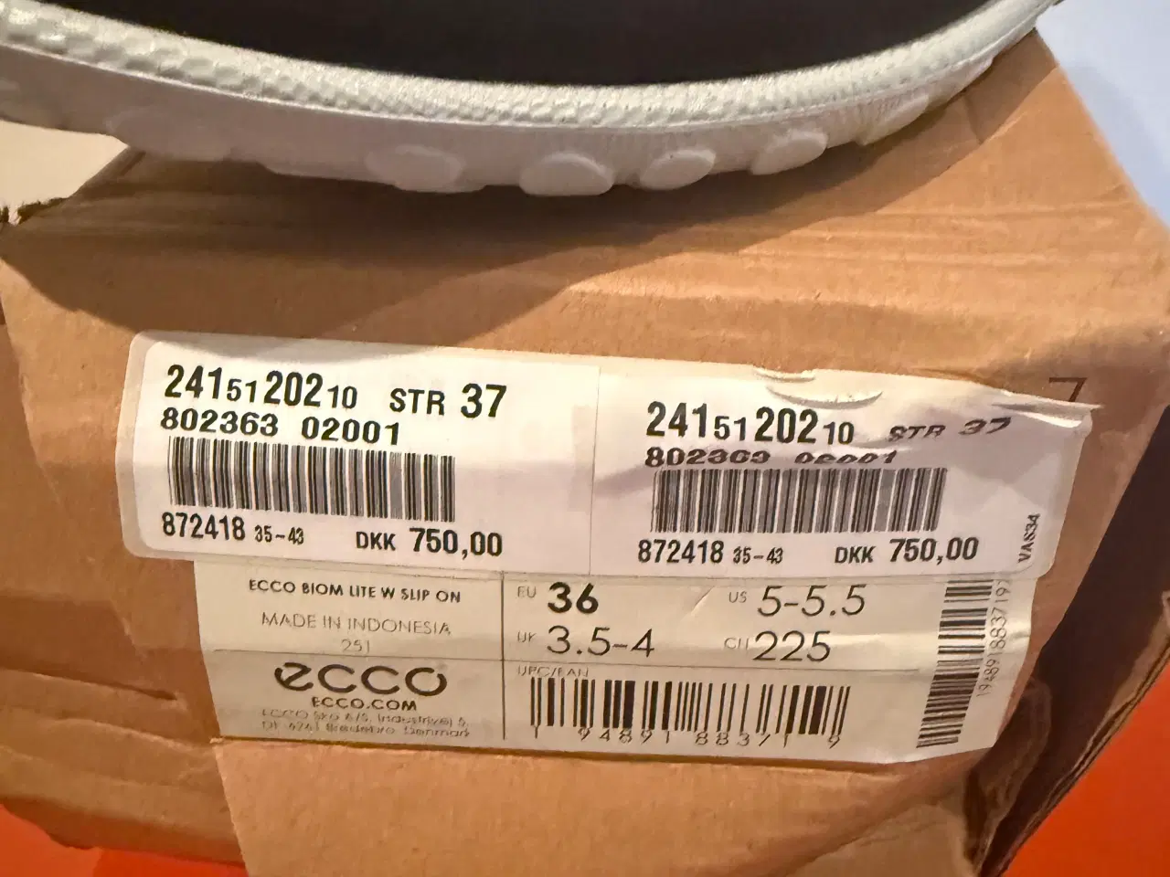 Billede 5 - Ecco Biom Lite damesandal/ballerina (nye)