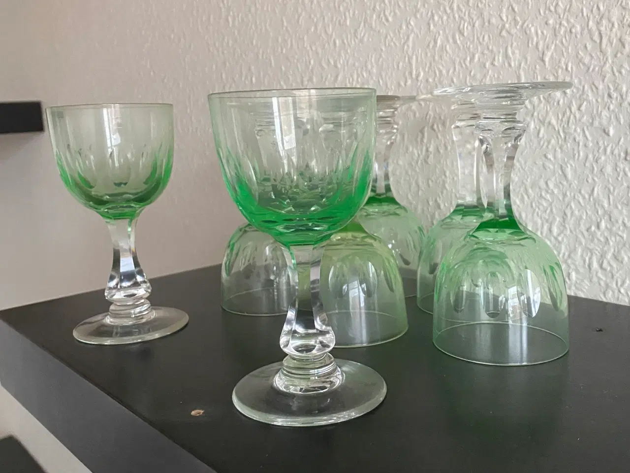 Billede 1 - Derby grønne hvidvinsglas
