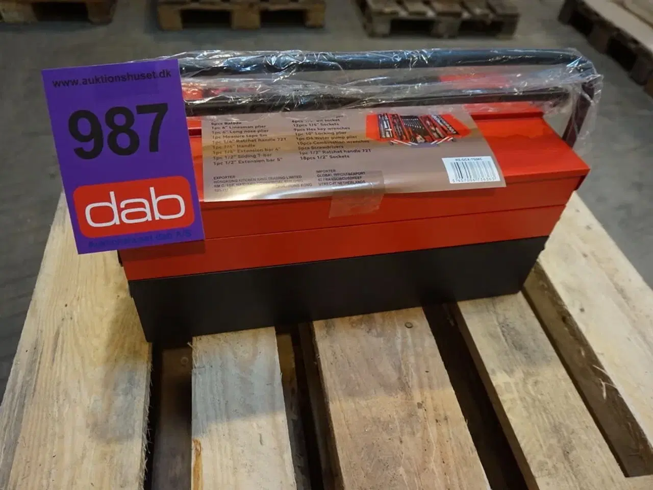 Billede 5 - Værktøjskasse BSN Tools RS-GCX-TS085 85 dele