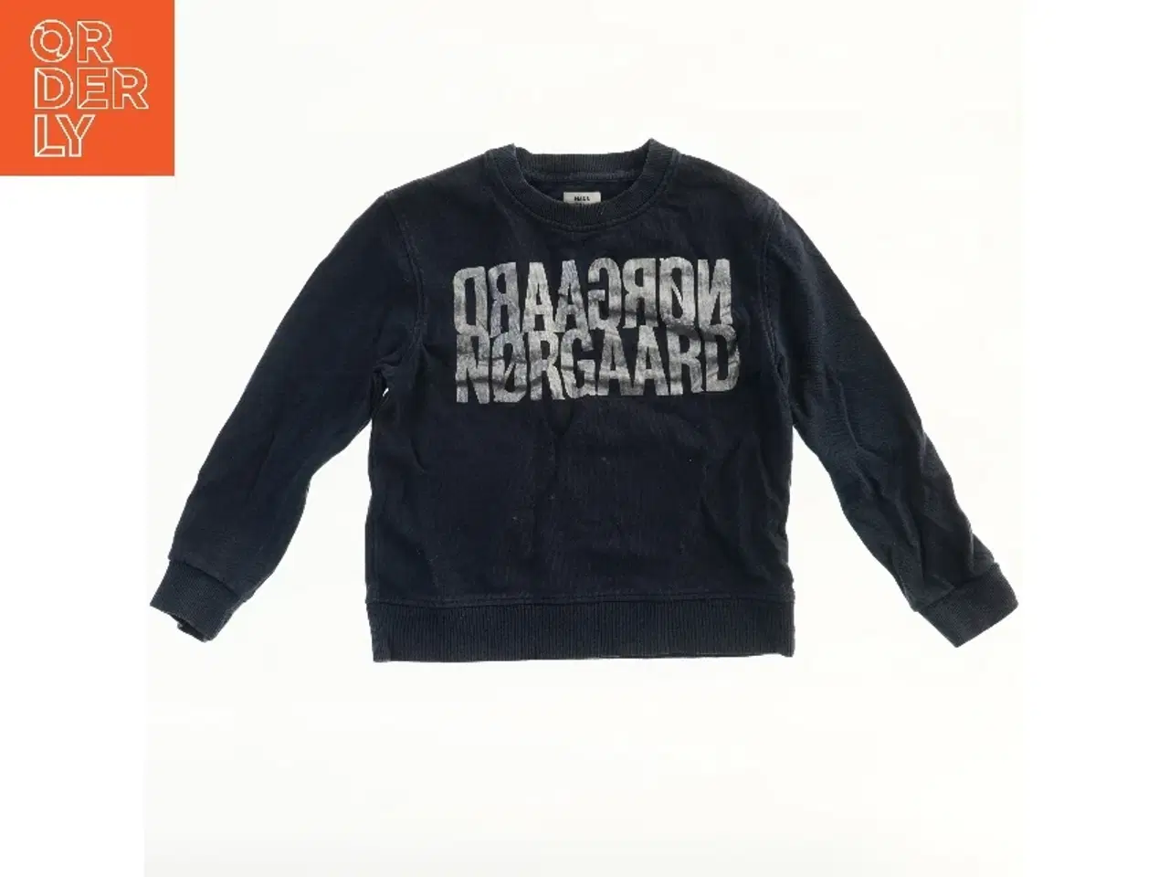 Billede 2 - Sweatshirt med tryk fra Mads Nørgaard (str. 128)