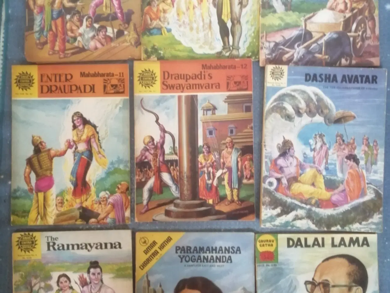 Billede 6 - Flotte Indiske Tegneserier fra Amar Chitra 80'erne